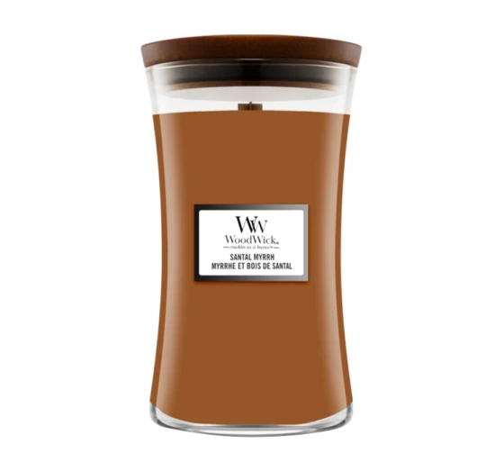 WoodWick Large Jar Candle ароматическая свеча Santal Myrrh 610г