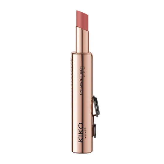 KIKO Milano One Magic Touch Lip Stylo напівматова зволожуюча помада для губ 05 Brick The Rules 2,5 г