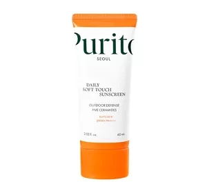 PURITO DAILY SOFT TOUCH SUNSCREEN СОНЦЕЗАХИСНИЙ КРЕМ ДЛЯ ОБЛИЧЧЯ SPF 50+ PA++++ 60МЛ