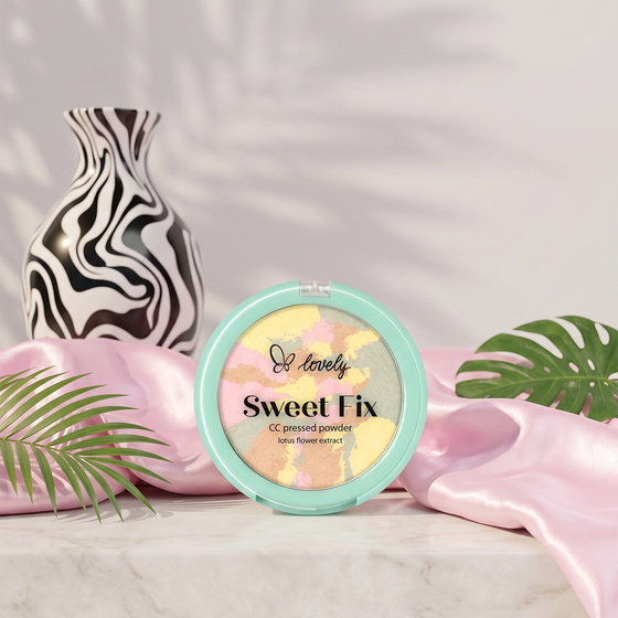 Lovely Sweet Fix матирующая прессованная пудра для лица 4,5 г