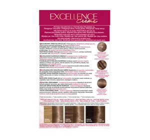 LOREAL EXCELLENCE CREME КРАСКА ДЛЯ ВОЛОС 7.1 ASH BLONDE