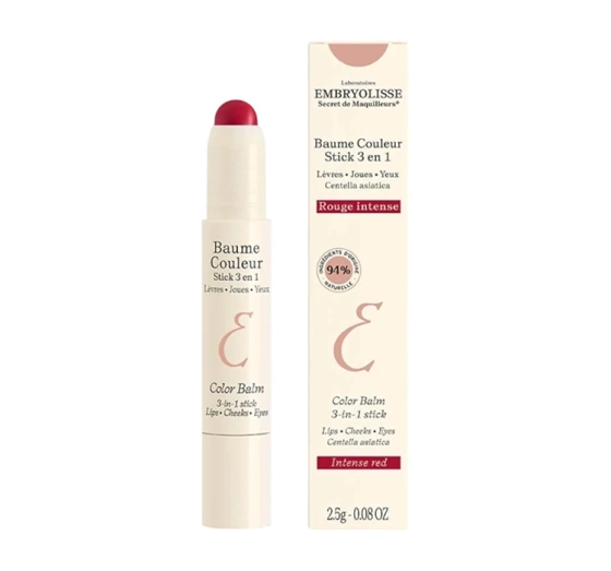 Нажмите на картинку, чтобы ее увеличить Embryolisse Secret de Maquilleurs тинт-стик 3в1 Rouge Intense 2,5г