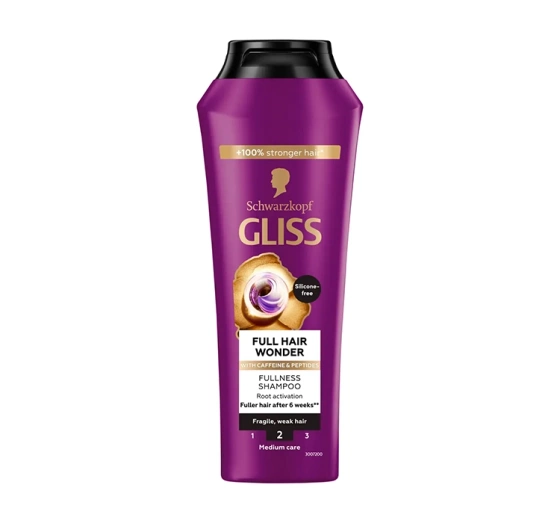 Gliss Full Hair Wonder шампунь для тонкого та ослабленого волосся 400 мл