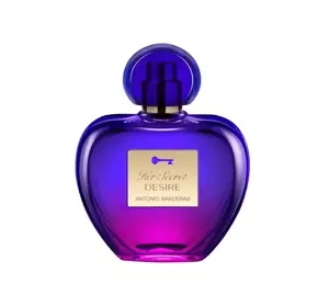 ТЕСТЕР ANTONIO BANDERAS HER SECRET DESIRE ТУАЛЕТНА ВОДА 80МЛ