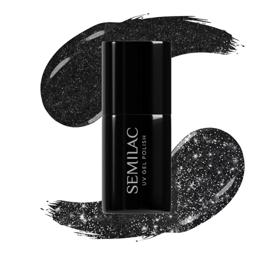 SEMILAC ГЕЛЬ-ЛАК LOVE IS IN THE NAILS 394 SPARKLING MIDNIGHT DATE 7МЛ