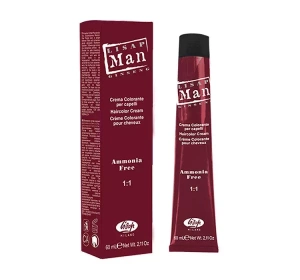 LISAP MILANO MAN КРАСКА ПРОТИВ СЕДИНЫ ДЛЯ МУЖЧИН 6 DARK BLONDE 60МЛ 
