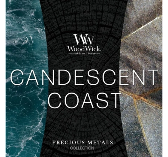 Woodwick Medium Jar Candle ароматична свічка Candescent Coast 275 г