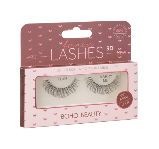 Натисніть на картинку, щоб її збільшити BOHO BEAUTY FANCY LOOK НАКЛАДНІ ВІЇ 3D FL-05 MARRY ME