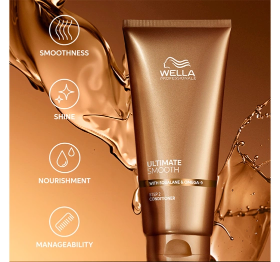 Wella Professionals Ultimate Smooth кондиціонер для сухого та пухнастого волосся 200 мл