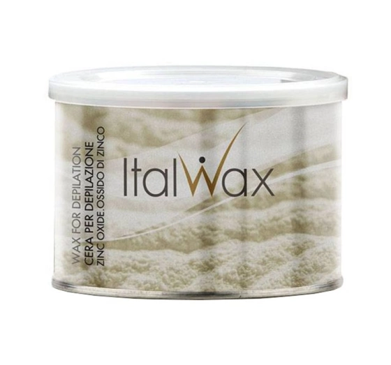 ITALWAX ВОСК ДЛЯ ДЕПИЛЯЦИИ В БАНКЕ ZINK OXIDE 400МЛ