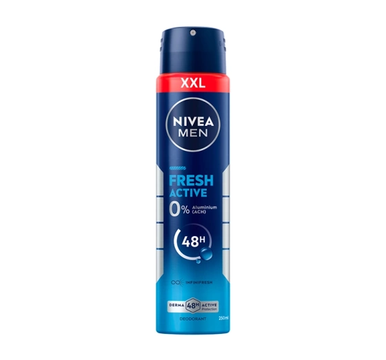 NIVEA MEN FRESH ACTIVE ДЕЗОДОРАНТ-СПРЕЙ 250МЛ