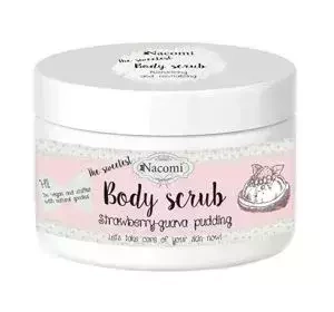 NACOMI BODY SCRUB СКРАБ ДЛЯ ТЕЛА КЛУБНИЧНЫЙ ПУДИНГ