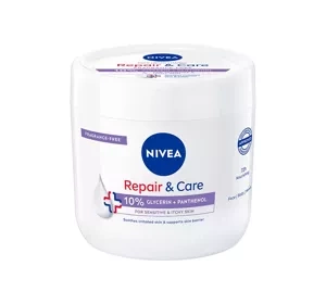 NIVEA REPAIR & CARE УВЛАЖНЯЮЩЕ-ЗАЩИТНЫЙ КРЕМ ДЛЯ ТЕЛА, ЛИЦА И РУК 400МЛ