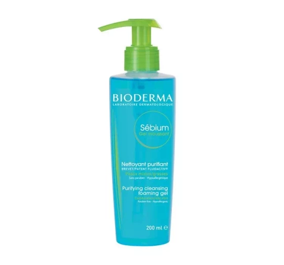 BIODERMA SEBIUM АНТИБАКТЕРИАЛЬНЫЙ ГЕЛЬ ДЛЯ УМЫВАНИЯ 200МЛ