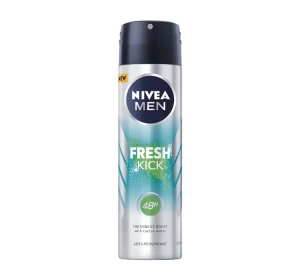 NIVEA MEN FRESH KICK АНТИПЕРСПІРАНТ-СПРЕЙ 150МЛ