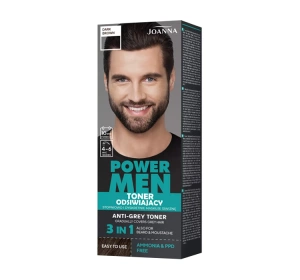 Joanna Power Men тонуючий засіб для усунення сивини 02 Dark Brown 80 г
