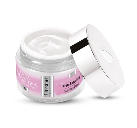 Lirene заспокійливий крем для чутливої шкіри 50мл