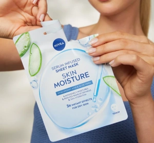 NIVEA SKIN MOISTURE ЗВОЛОЖУВАЛЬНА ТКАНИННА МАСКА