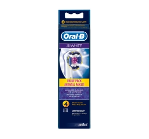Oral-B 3D White Clean Maximiser сменные насадки для электрической зубной щетки 4 штуки