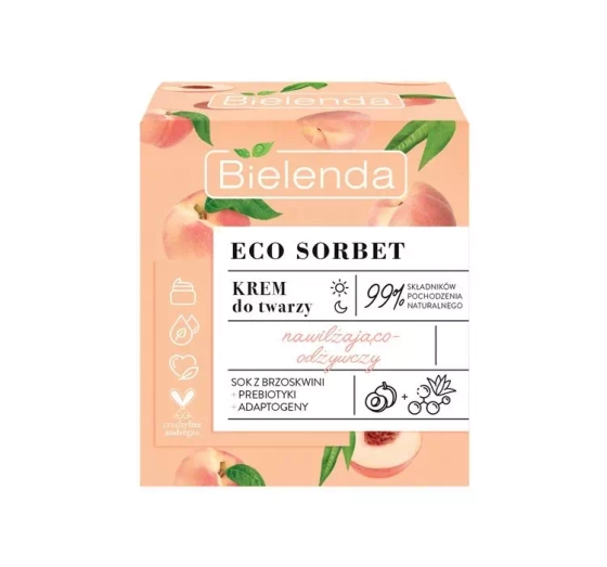 BIELENDA ECO SORBET PEACH КРЕМ ДЛЯ ОБЛИЧЧЯ 50МЛ