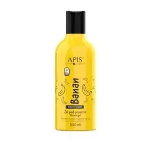 APIS FRUIT SHOT ВЕГАНСЬКИЙ ГЕЛЬ ДЛЯ ДУШУ БАНАН 500МЛ