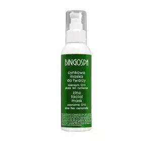 BINGOSPA ЦИНКОВА МАСКА ДЛЯ ОБЛИЧЧЯ АЛОЕ АКНЕ