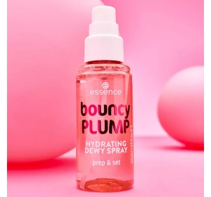 Essence Bouncy Plump увлажняющий спрей для фиксации макияжа с ароматом арбуза 50 мл