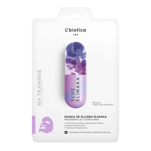 L'BIOTICA ТКАНЕВАЯ МАСКА SNAIL MASK 23МЛ