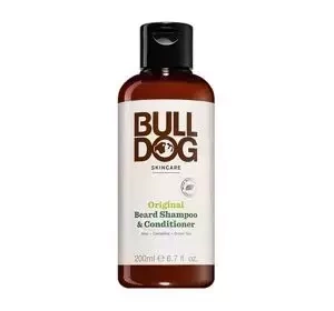 BULLDOG ORIGINAL BEARD SHAMPOO & CONDITIONER ШАМПУНЬ ДЛЯ БОРОДЫ 200МЛ