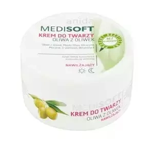 MEDISOFT ЗВОЛОЖУЮЧИЙ КРЕМ ДЛЯ ОБЛИЧЧЯ ОЛИВКОВА ОЛІЯ 100МЛ