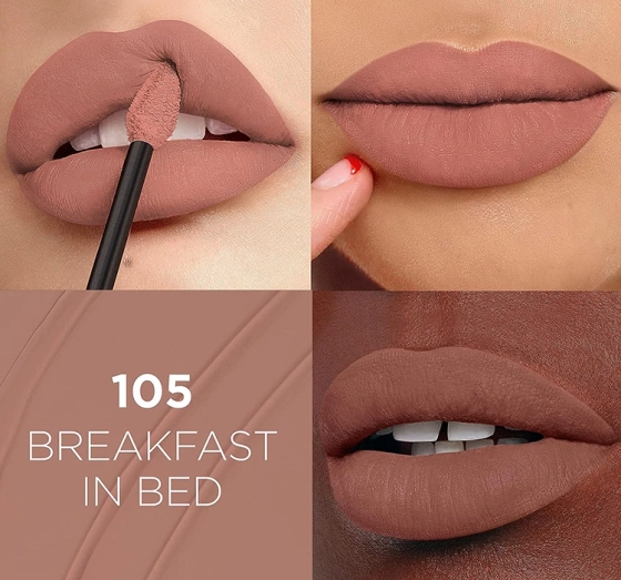 LOREAL INFAILLIBLE MATTE RESISTANCE РІДКА МАТОВА ПОМАДА 105 BREAKFAST IN BED 5МЛ