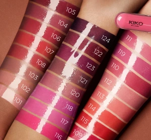  KIKO Milano Unlimited Double Touch двоетапна рідка помада 113 Satin Coral 2x3мл