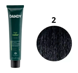 Dandy Hair Color For Men крем-фарба 2 Very Dark Brown 60 мл