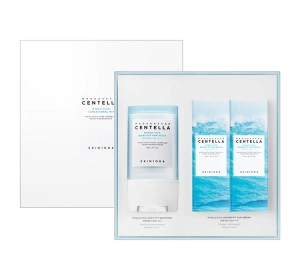 Skin1004 Madagascar Centella Hyalu-Cica Sunsational Kit набор косметики для лица и тела солнцезащитный стик 20 г + солнцезащитный крем 2 x 15 мл