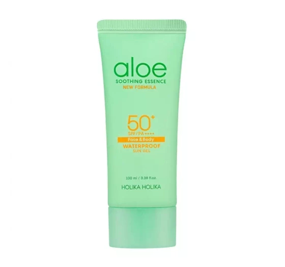 HOLIKA HOLIKA ALOE SOOTHING ESSENCE ЗАЩИТНЫЙ ГЕЛЬ ДЛЯ ЛИЦА И ТЕЛА SFP50 + 100МЛ 