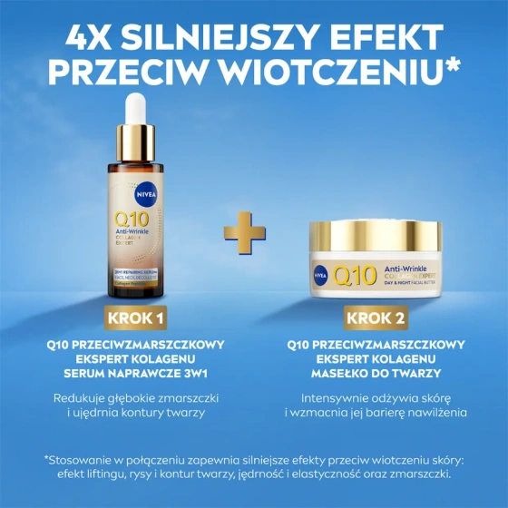 NIVEA Q10 крем для лица Collagen Expert против морщин на день и ночь 50 мл