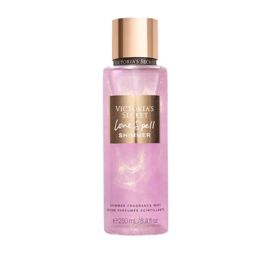 VICTORIA'S SECRET LOVE SPELL SHIMMER СПРЕЙ ДЛЯ ТЕЛА 250МЛ