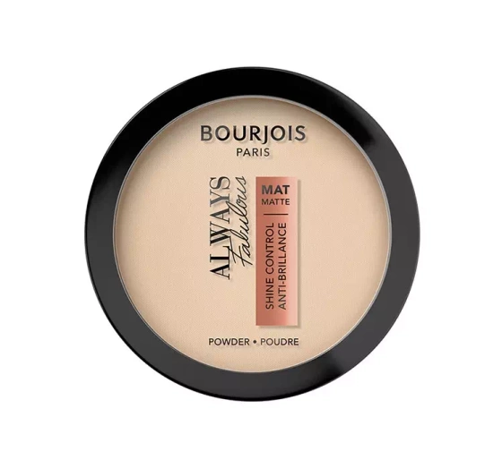 BOURJOIS ALWAYS FABULOUS МАТИРУЮЩАЯ ПУДРА ДЛЯ ЛИЦА 108 APRICOT IVORY 10Г