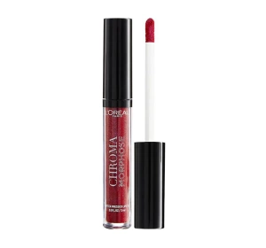 LOREAL CHROMA MORPHOSE GLITTER PRESSED LIPSTICK БЛЕСК ДЛЯ ГУБ 03 NIGHT VIPER 3МЛ