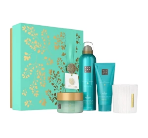 Rituals The Ritual Of Karma подарочный набор пена для душа + крем + пилинг + свеча