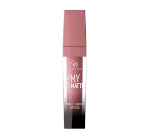 GOLDEN ROSE MY MATTE LIP INK МАТОВА ПОМАДА 05 5МЛ
