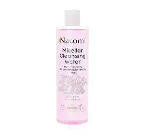NACOMI MICELLAR CLEANSING WATER МИЦЕЛЛЯРНАЯ ЖИДКОСТЬ СУЖЕНИЕ ПОР 400МЛ