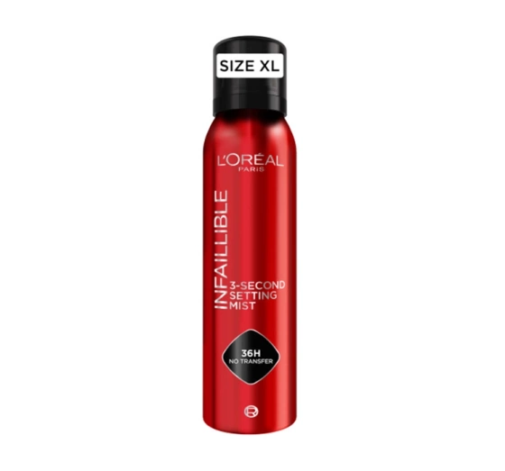 L'Oréal Paris Infaillible 3-Second Setting Mist спрей для фіксації макіяжу 150 мл