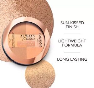 BOURJOIS ALWAYS FABULOUS БРОНЗЕР ДЛЯ ОБЛИЧЧЯ 001 MEDIUM 9Г