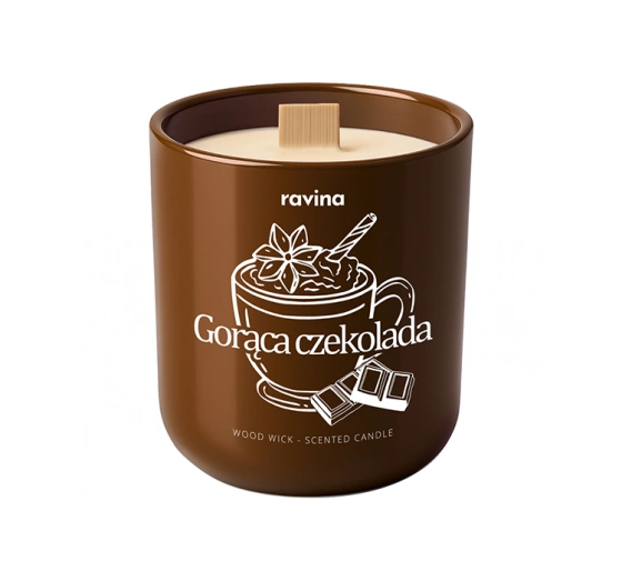 Ravina соевая ароматическая свеча горячий шоколад 175 г