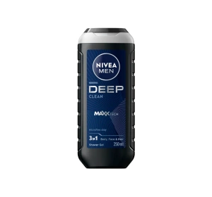 NIVEA MEN DEEP ГЕЛЬ ДЛЯ ДУШУ З АКТИВОВАНИМ ВУГІЛЛЯМ 250МЛ