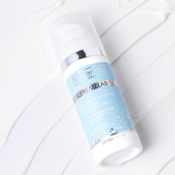 Bielenda Professional Supremelab Hydra Glow зволожувальний гідрокрем без олії з ефектом Glow 50 мл