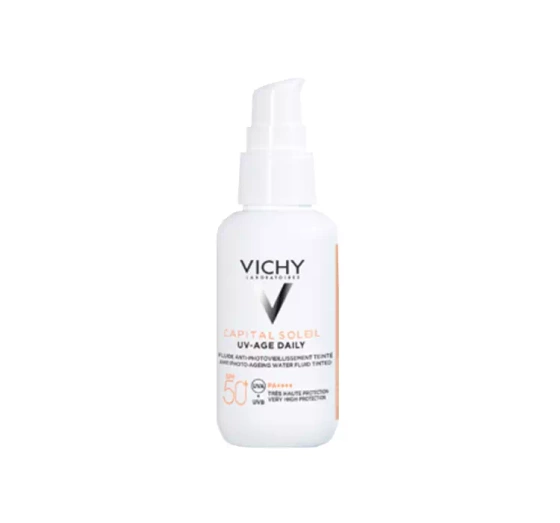 VICHY CAPITAL SOLEIL UV-AGE DAILY ТОНИРУЮЩИЙ ФЛЮИД ПРОТИВ СТАРЕНИЯ КОЖИ SPF50+ 40МЛ
