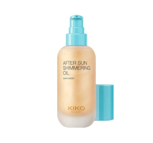 KIKO Milano After Sun Shimmering Oil увлажняющее масло для тела и волос с эффектом сияния 100 мл