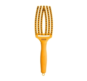 OLIVIA GARDEN FINGERBRUSH COMBO ON THE ROAD ЩЕТКА ДЛЯ ВОЛОС YELLOW SUNSHINE